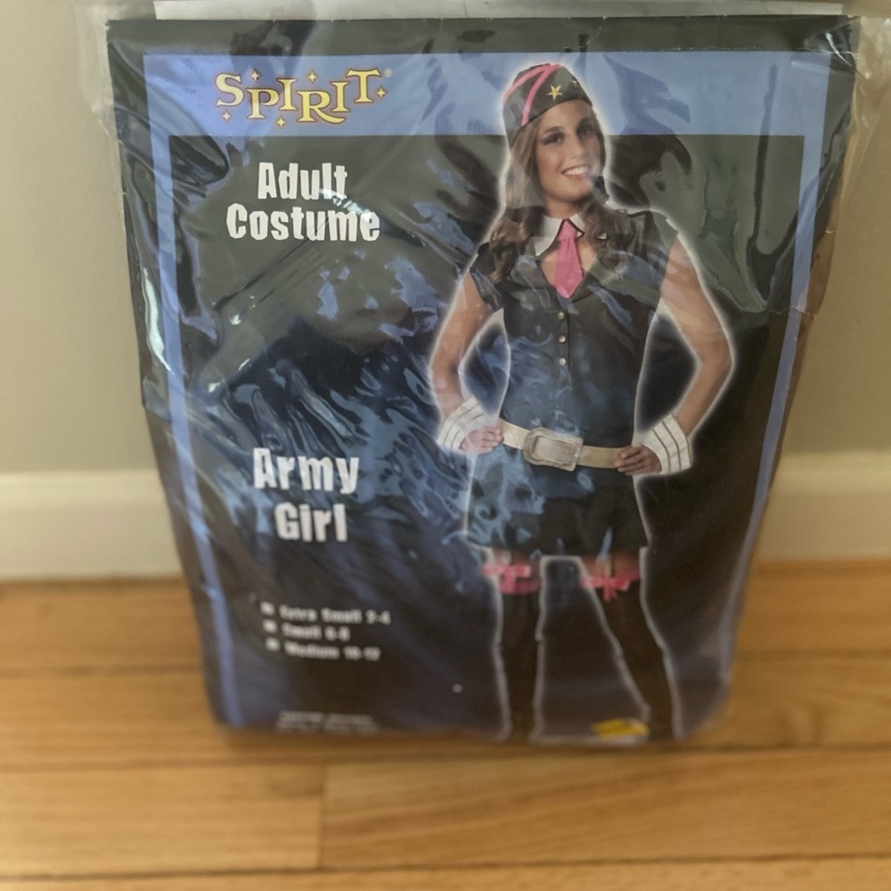 Spirit Army adult girl Costume -